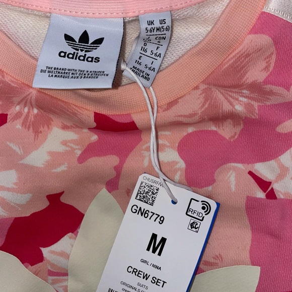 ADIDAS ORIGINALS Floral Crew Set - Picture 5 of 5